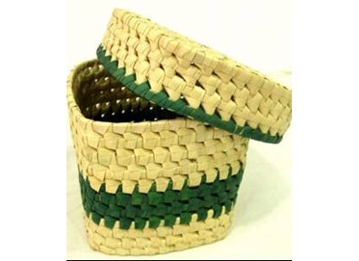 Palmleaf basket